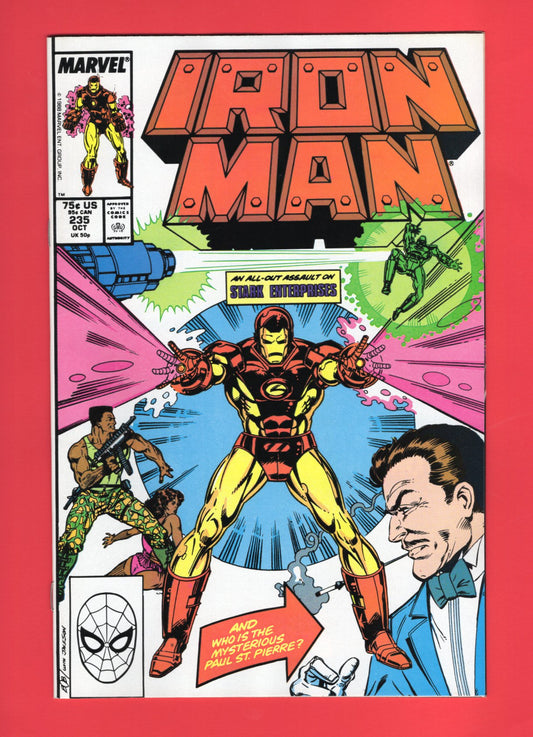 Iron Man #235 (Oct 1988) 9.2 NM-