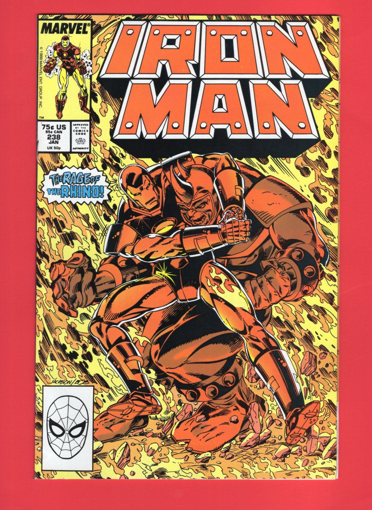 Iron Man #238 (Jan 1989) 8.0 VF