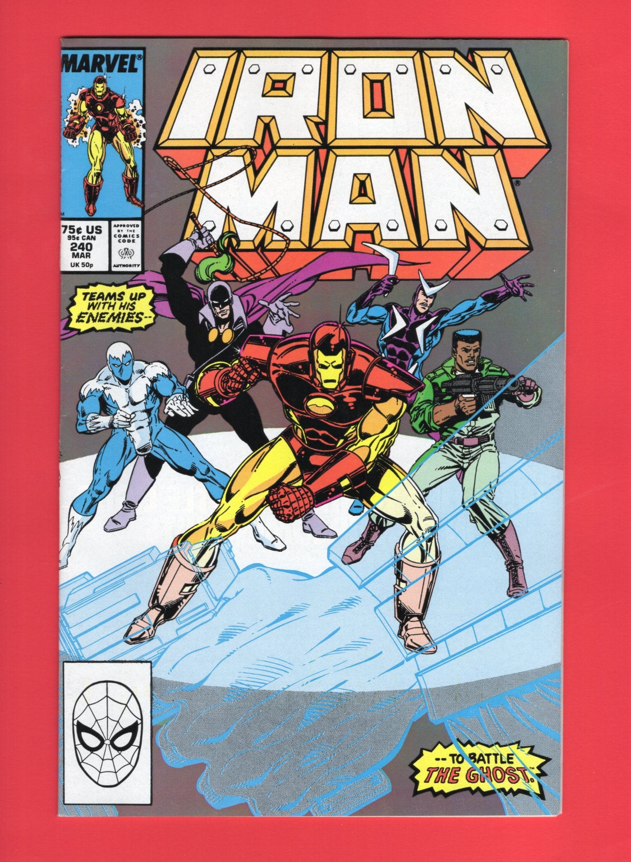Iron Man #240 (Mar 1989) 8.0 VF
