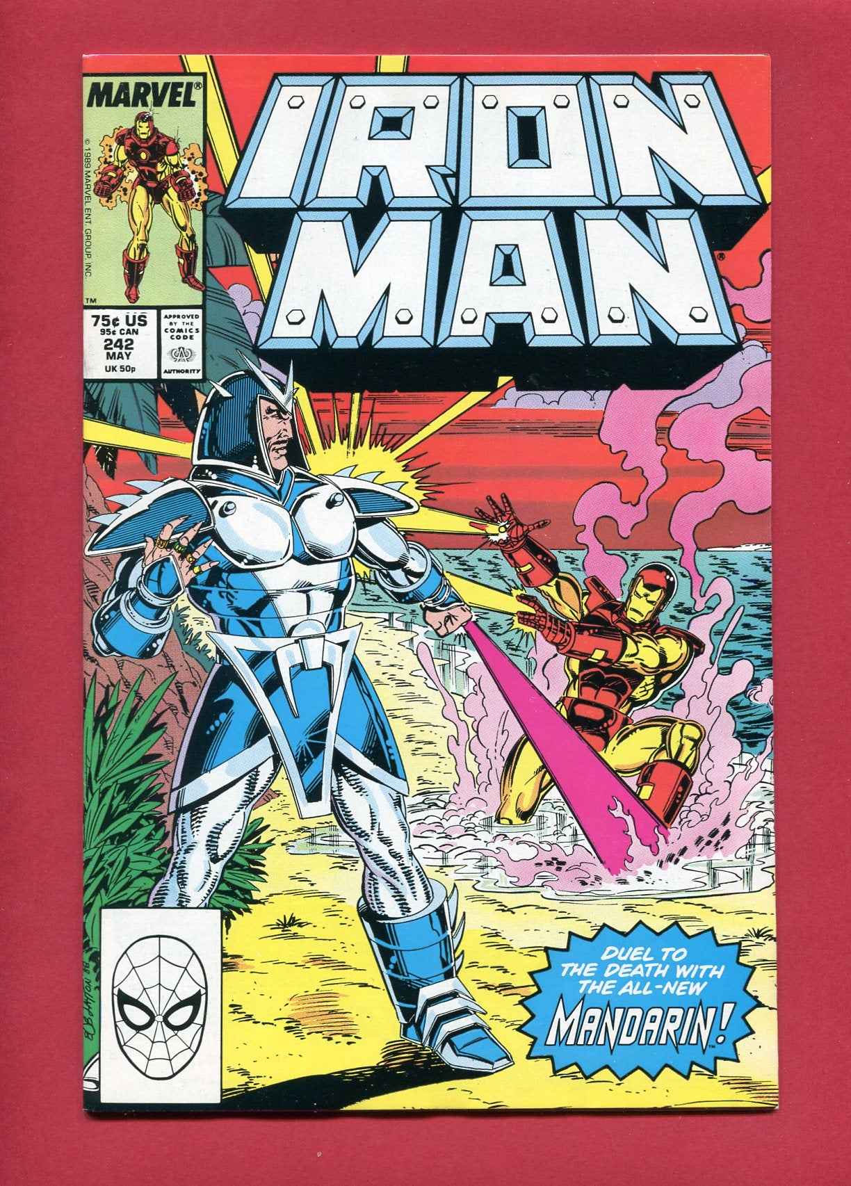 Iron Man #242 (May 1989), 8.0 VF
