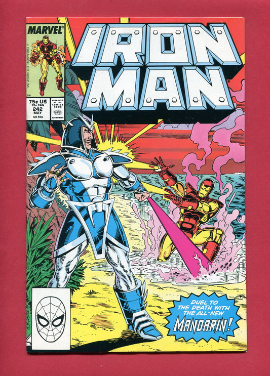 Iron Man #242 (May 1989), 8.0 VF