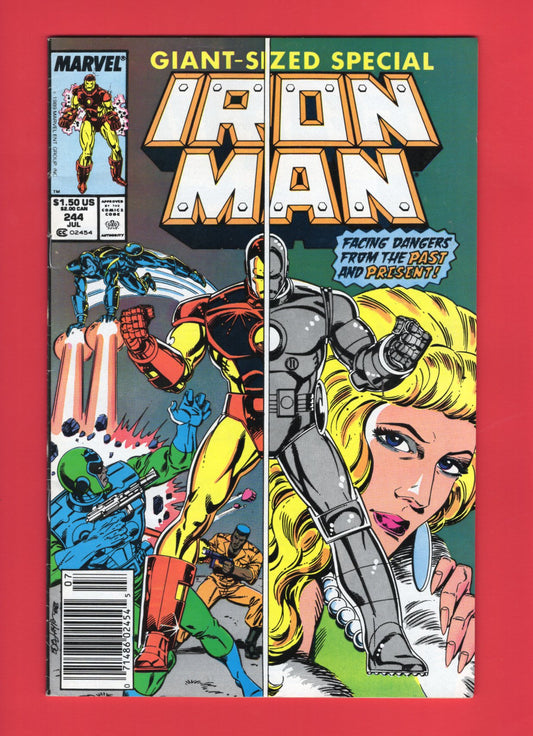 Iron Man #244 (Jul 1989) 6.0 FN Newsstand