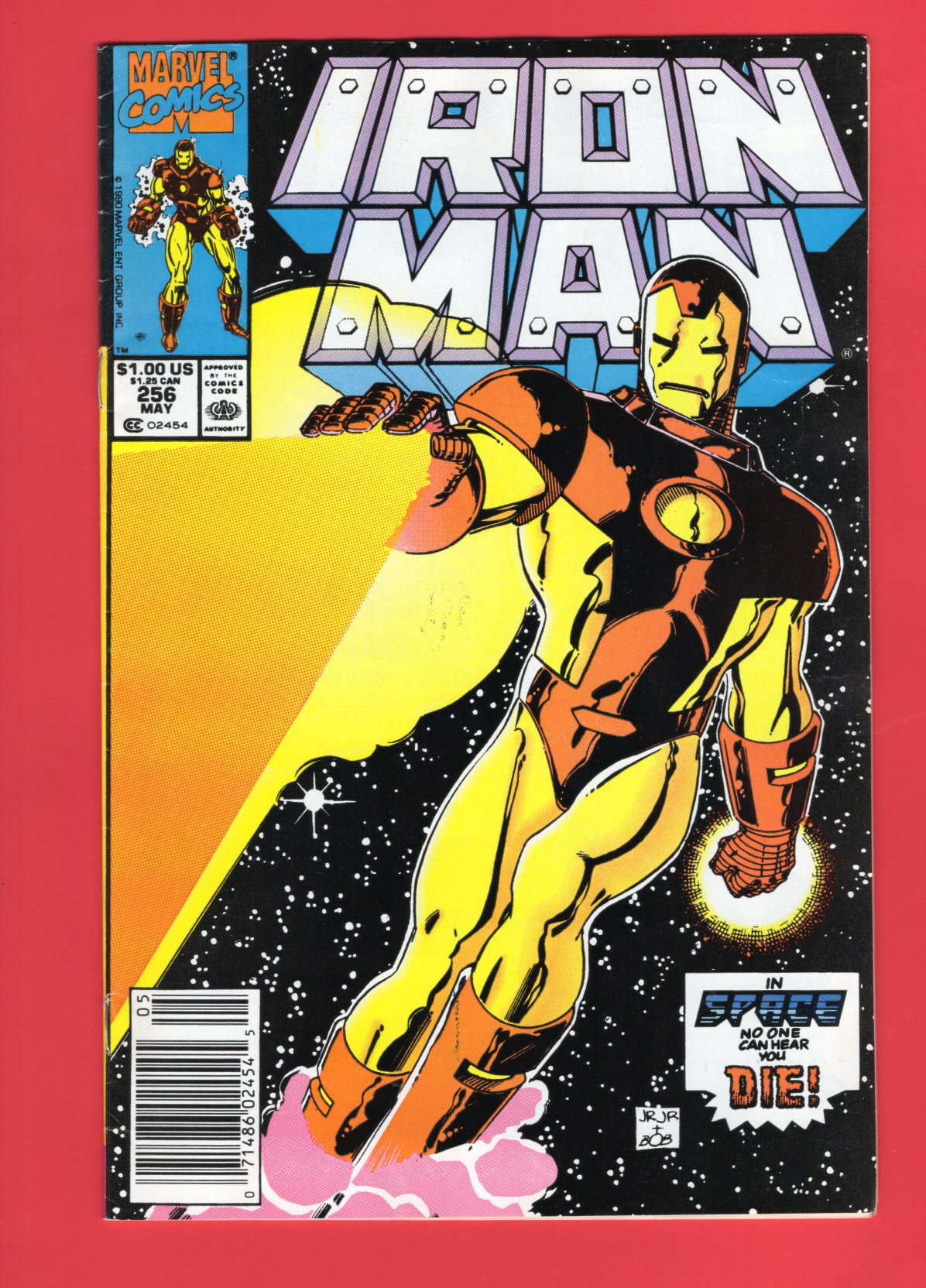 Iron Man #256 (May 1990) 7.5 VF- Newsstand