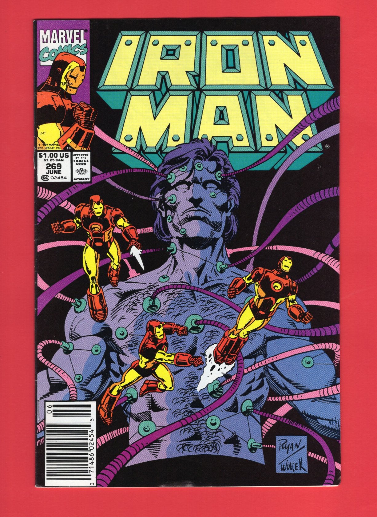 Iron Man #269 (Jun 1991) 8.0 VF Newsstand