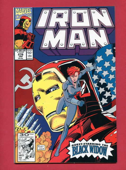 Iron Man #276 (Jan 1992), 9.2 NM-