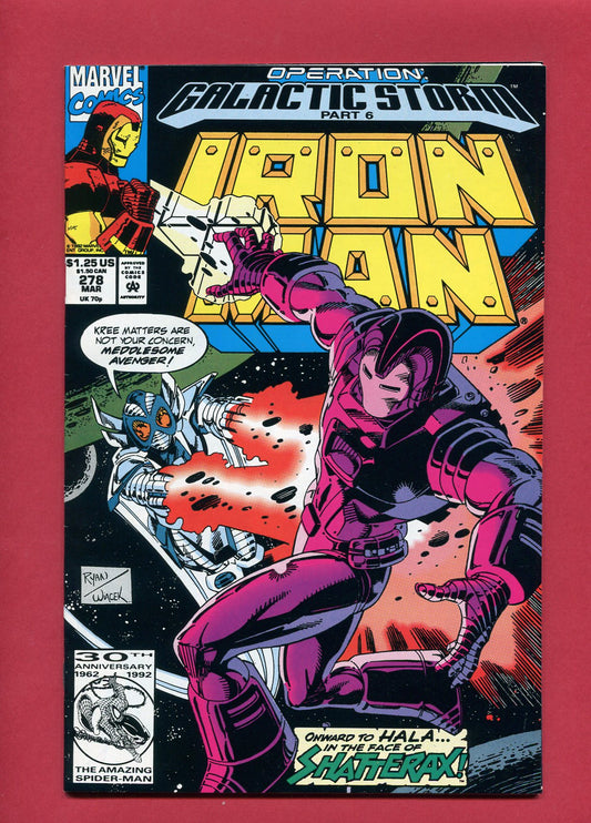 Iron Man #278 (Mar 1992), 7.0 FN/VF