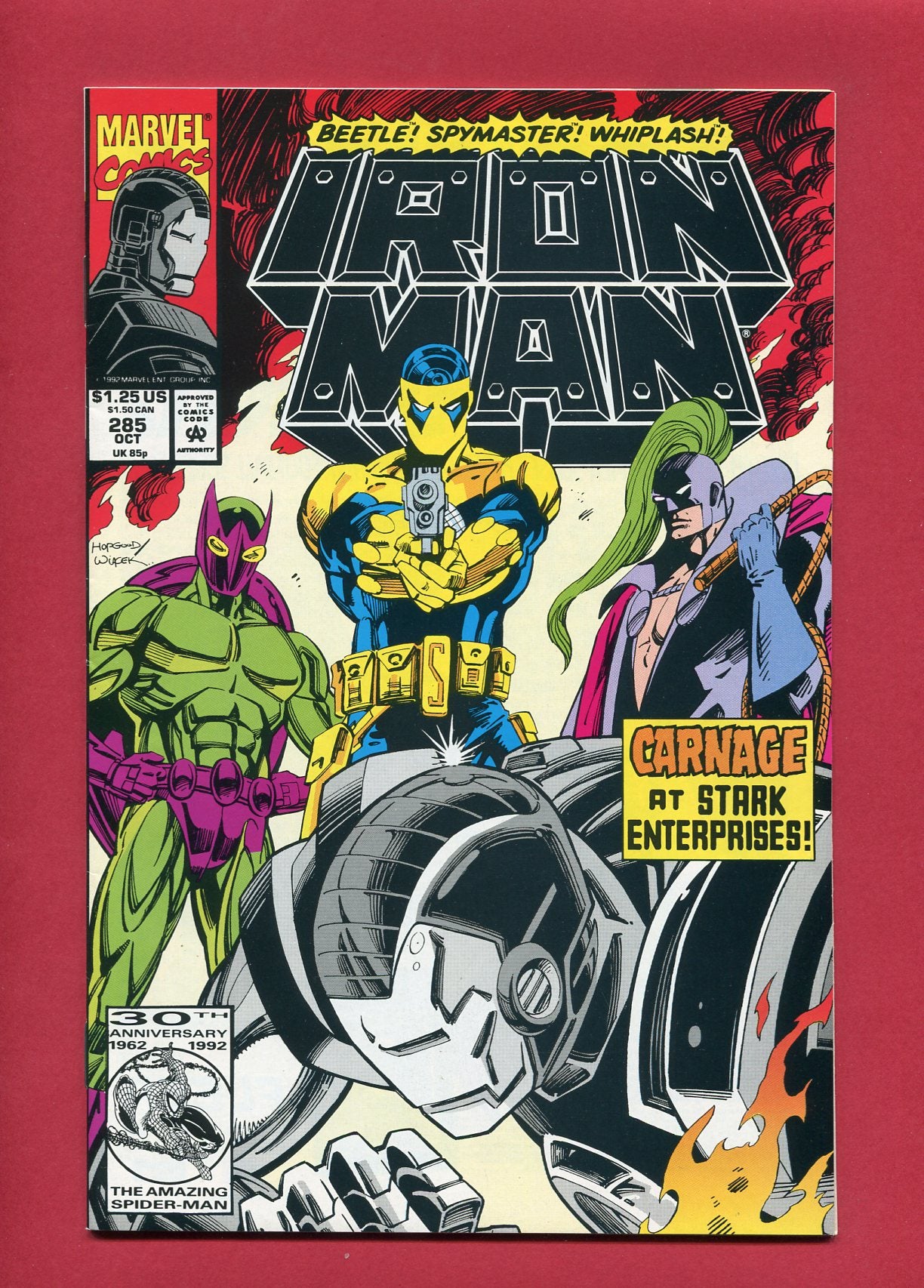 Iron Man #285 (Oct 1992), 8.5 VF+