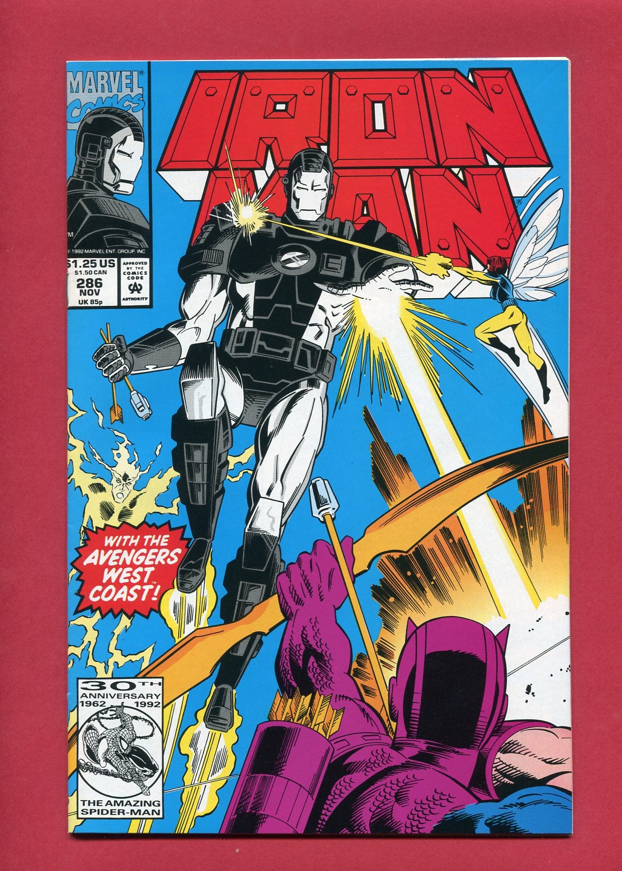 Iron Man #286 (Nov 1992), 8.0 VF