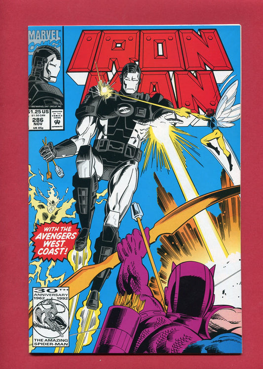 Iron Man #286 (Nov 1992), 8.0 VF