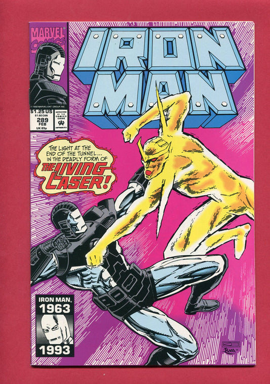 Iron Man #289 (Feb 1993), 9.2 NM-