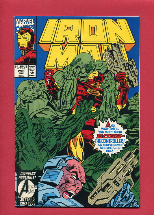 Iron Man #293 (Jun 1993), 8.5 VF+
