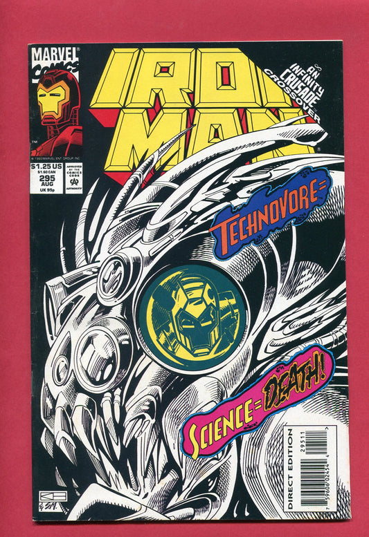 Iron Man #295 (Aug 1993), 6.5 FN+