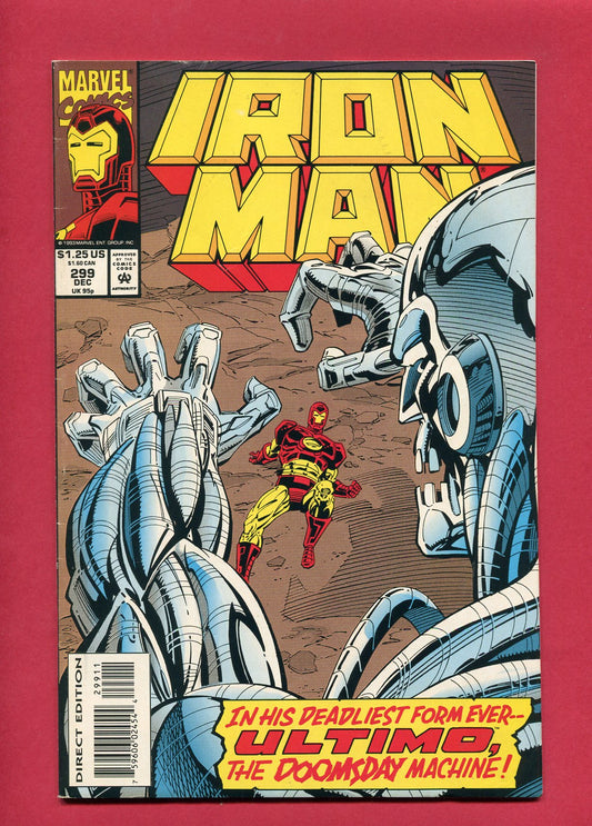 Iron Man #299 (Dec 1993), 7.0 FN/VF