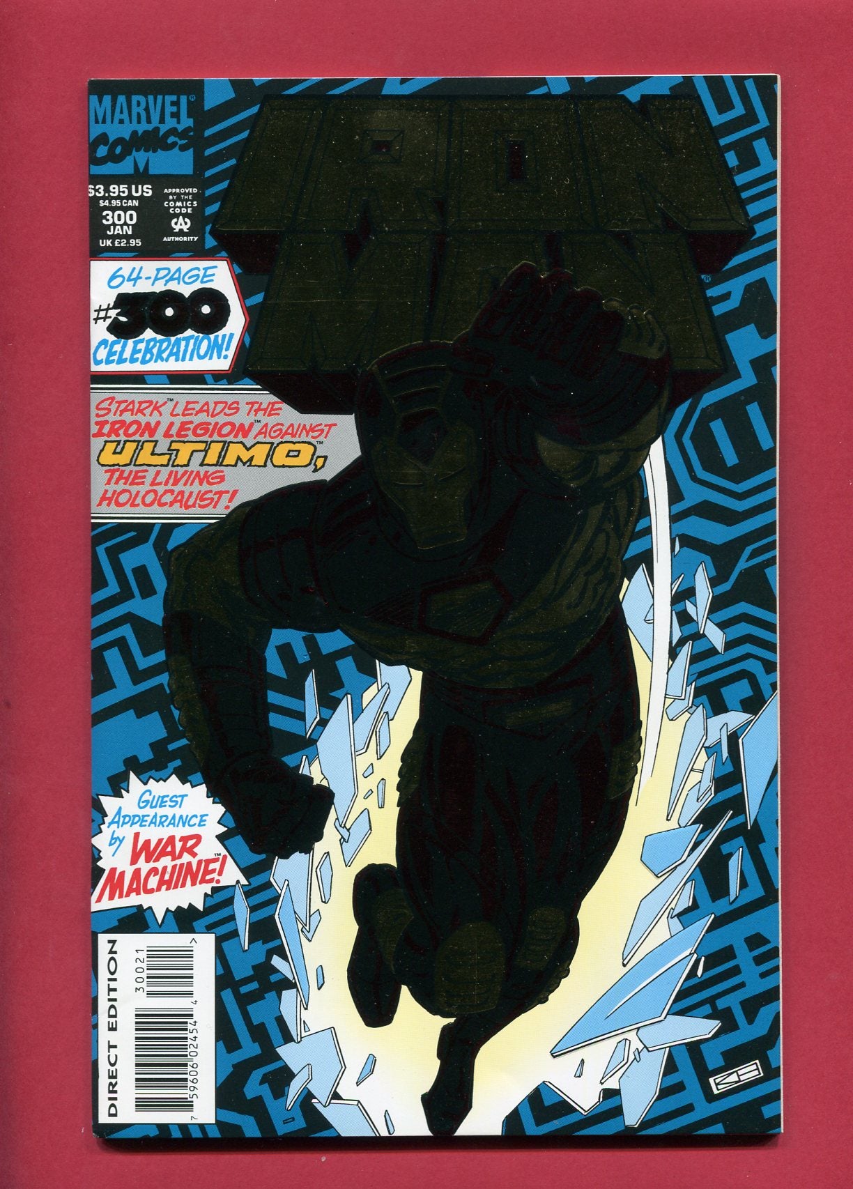 Iron Man #300 (Jan 1994), 9.2 NM-
