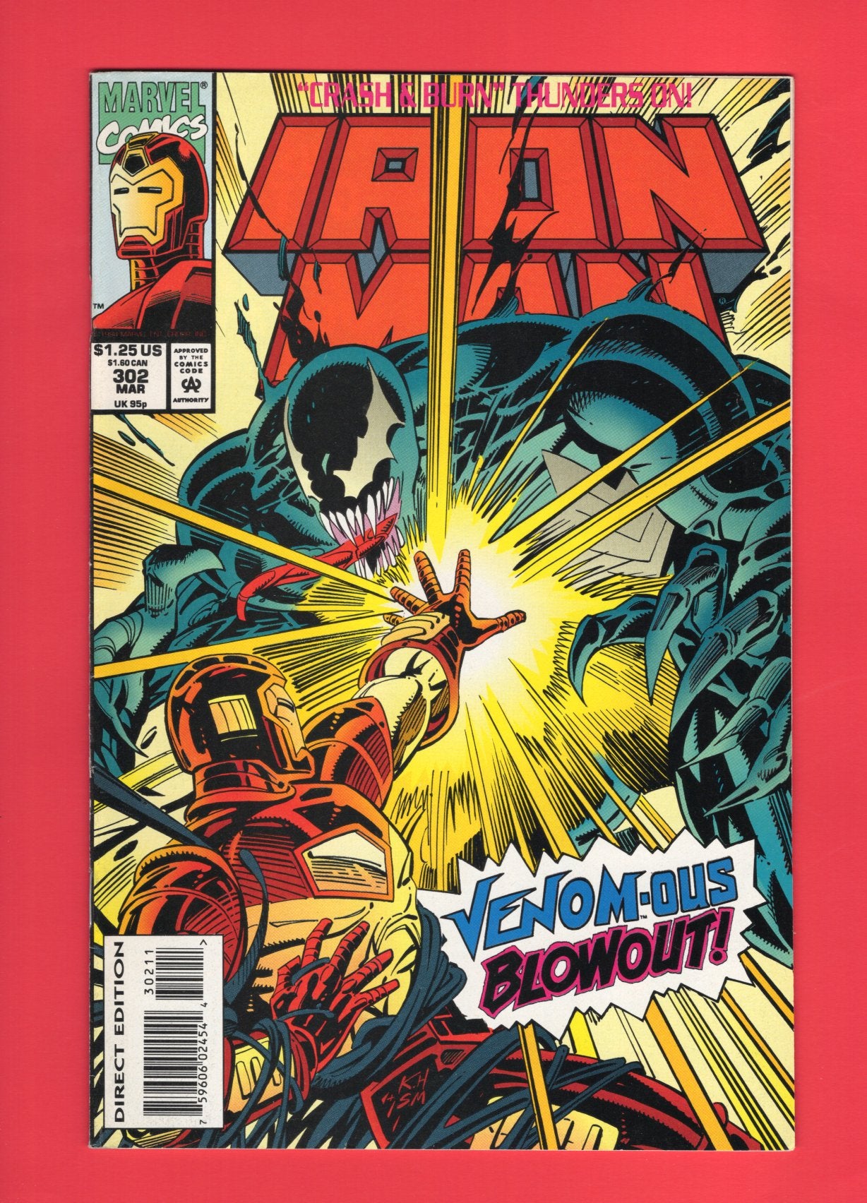 Iron Man #302 (Mar 1994) 8.0 VF