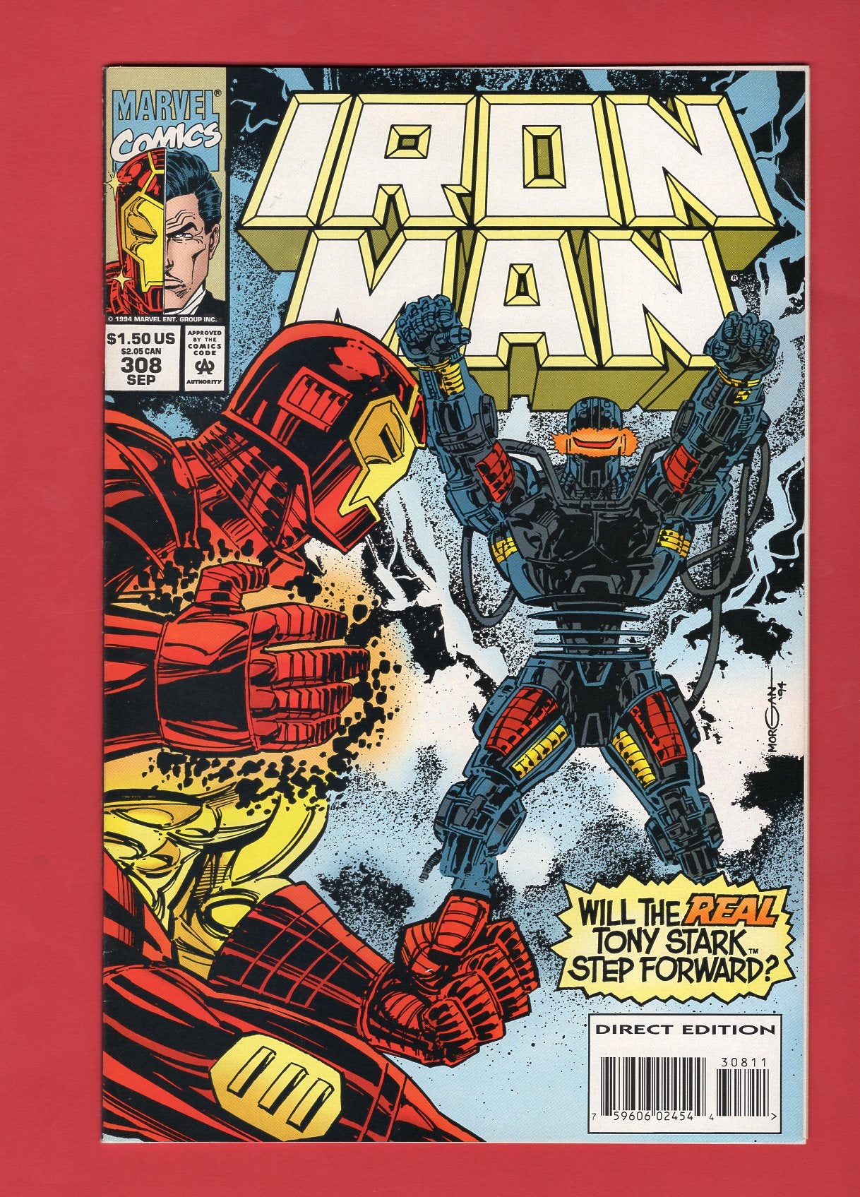 Iron Man #308 (Sep 1994), 9.2 NM-