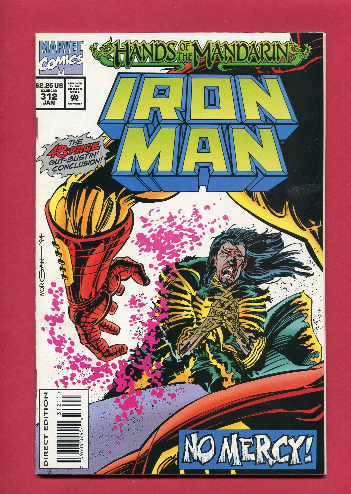 Iron Man #312 (Jan 1995), 8.5 VF+