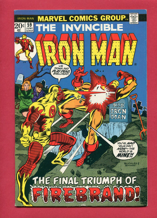 Iron Man #59 (Jun 1973), 5.0 VG/FN