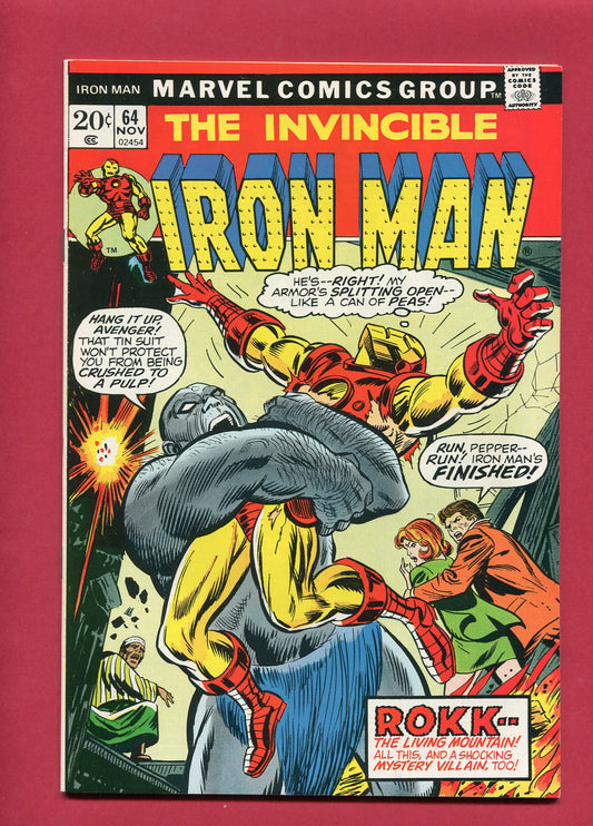 Iron Man #64 (Nov 1973), 8.5 VF+