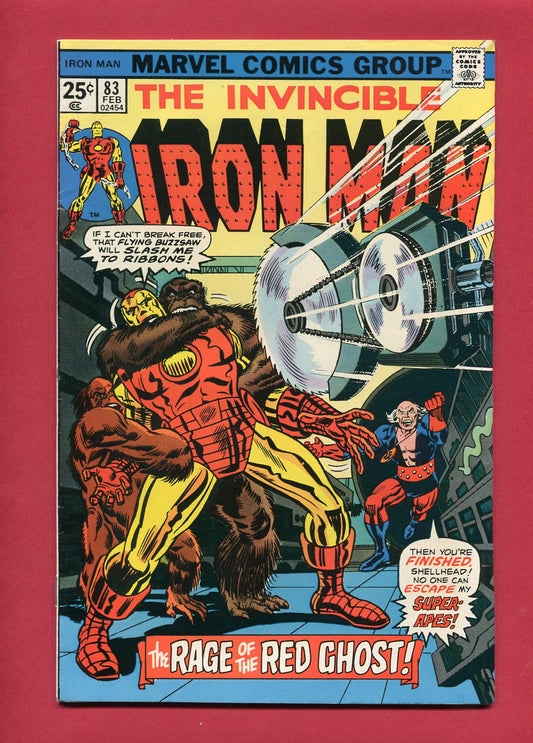 Iron Man #83 (Feb 1976), 7.0 FN/VF