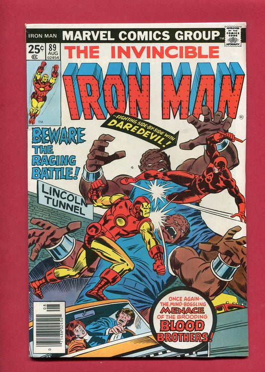 Iron Man #89 (Aug 1976), 8.0 VF