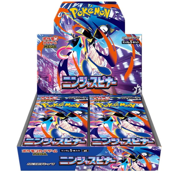 Ninja Spinner M4 Pokemon TCG Japanese Booster Box