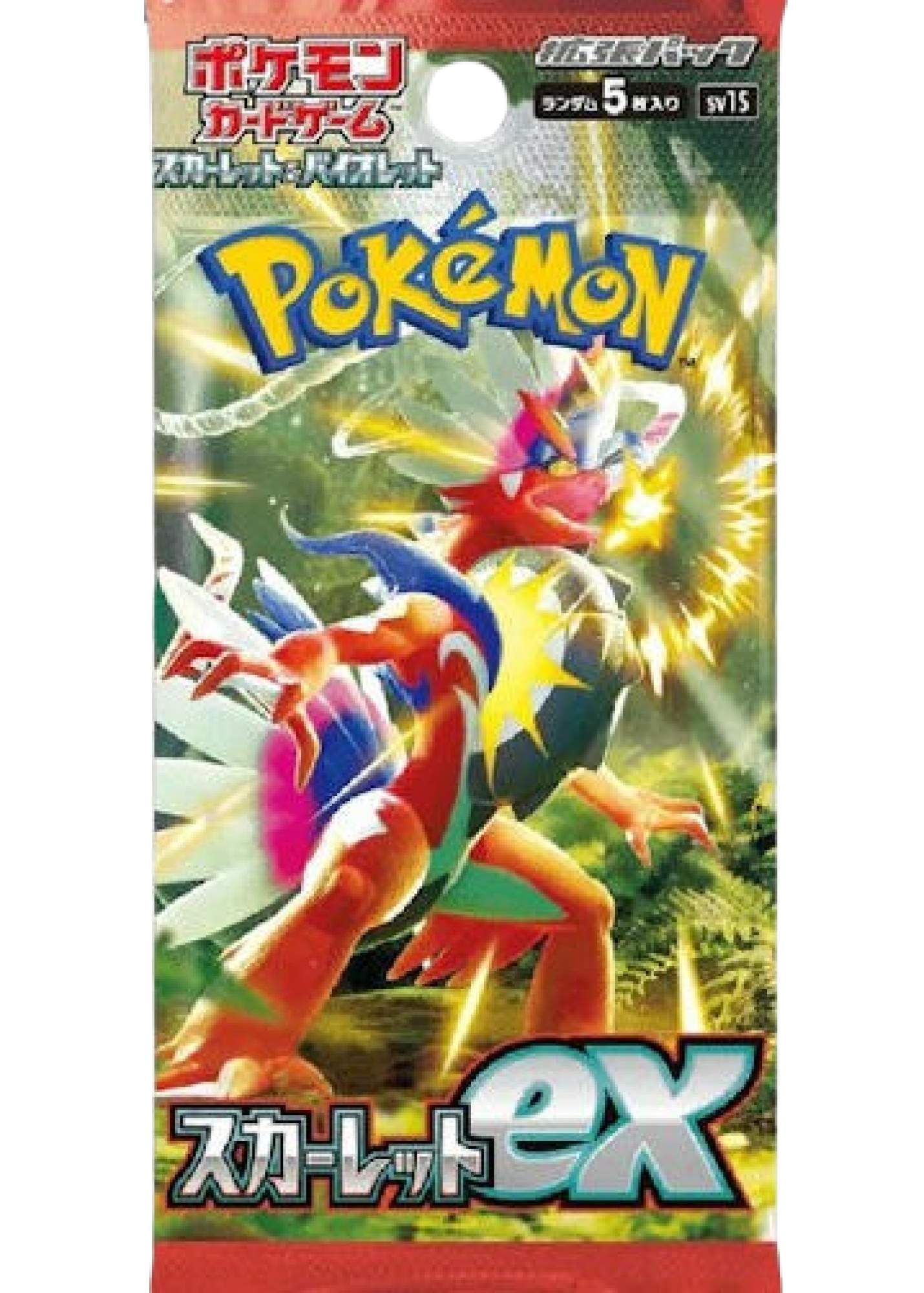 Scarlet ex SV1S Pokemon TCG Japanese Booster Pack - Scarlet & Violet