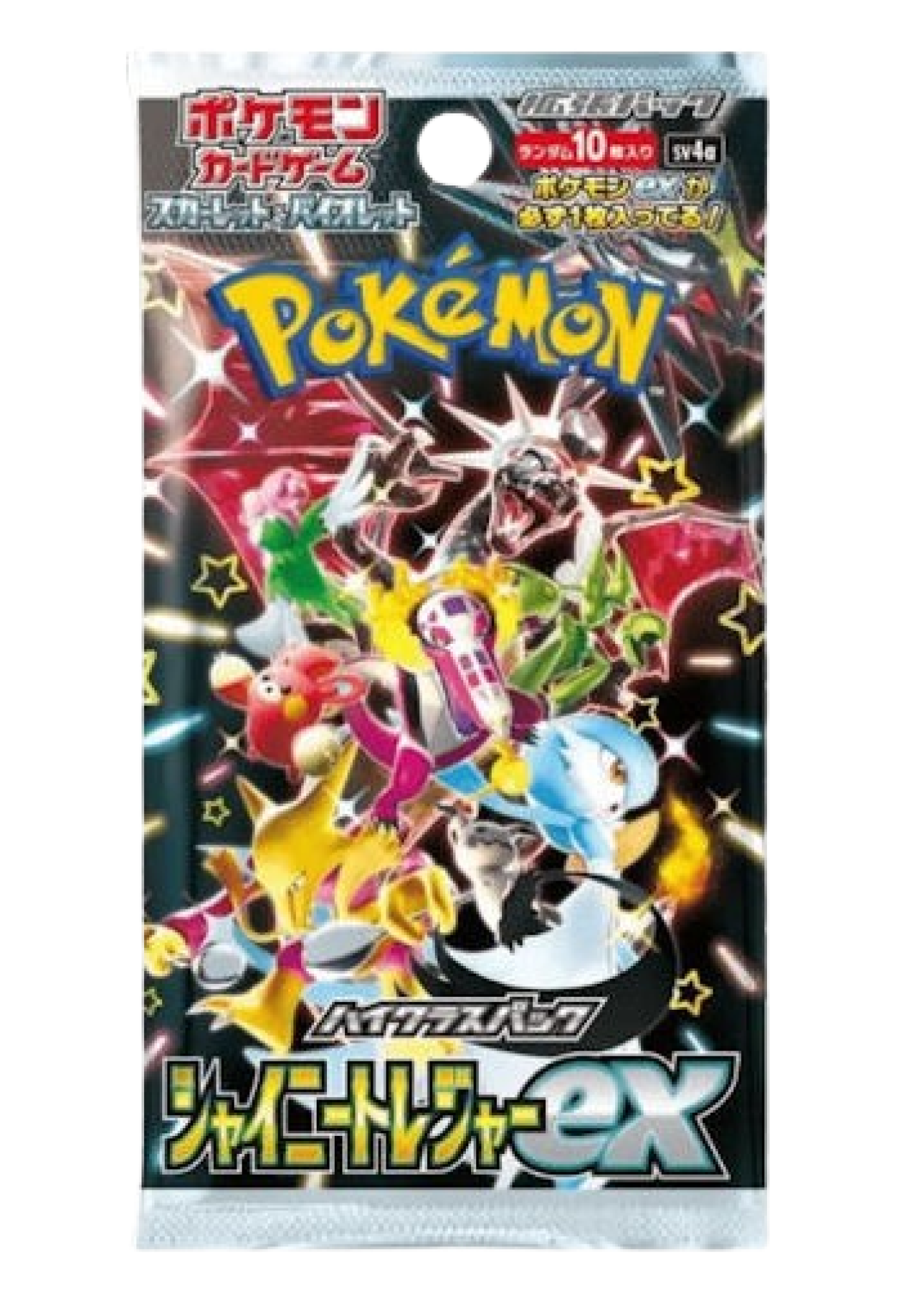 Shiny Treasure ex SV4a Pokemon TCG Japanese Booster Pack - Scarlet & Violet