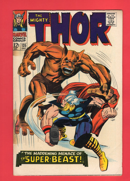 Thor #135 (Dec 1966) 4.5 VG
