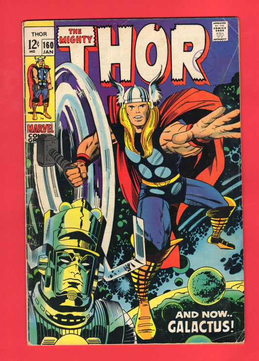 Thor #160 (Jan 1969) 4.0 VG