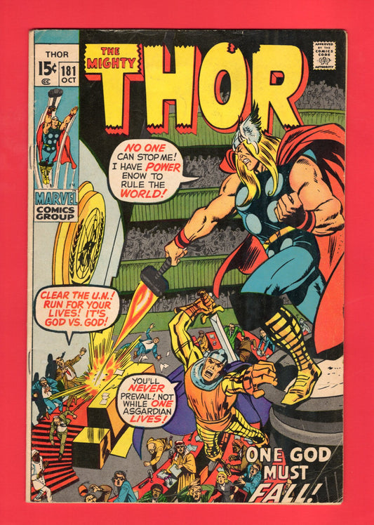 Thor #181 (Oct 1970) 5.5 FN-