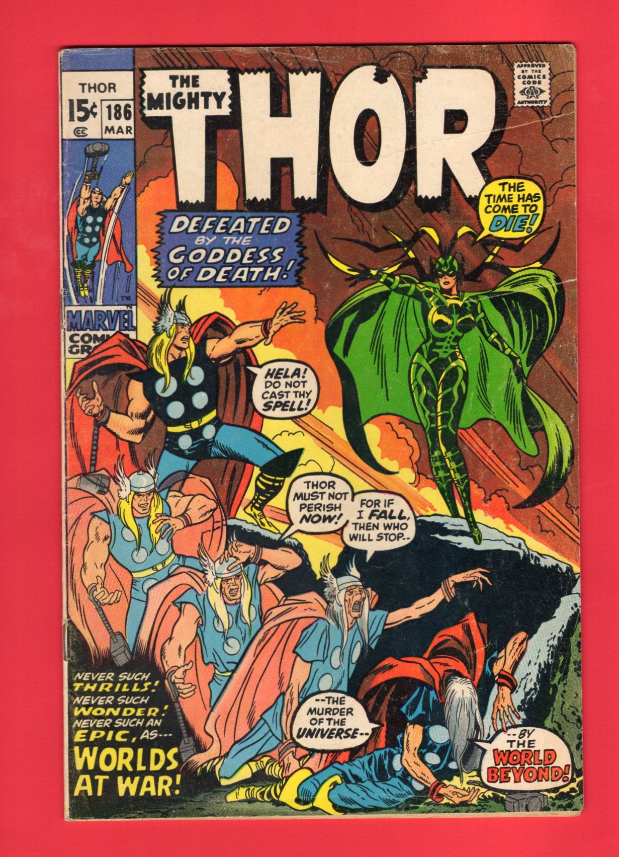 Thor #186 (Mar 1971) 4.5 VG+