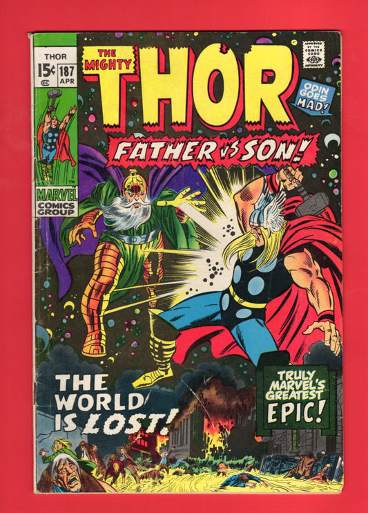 Thor #187 (Apr 1971) 5.0 VG/FN