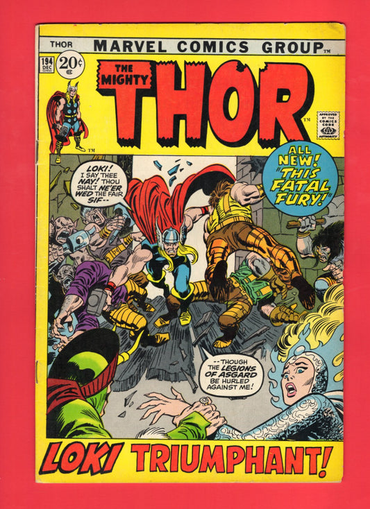 Thor #194 (Dec 1971) 6.0 FN