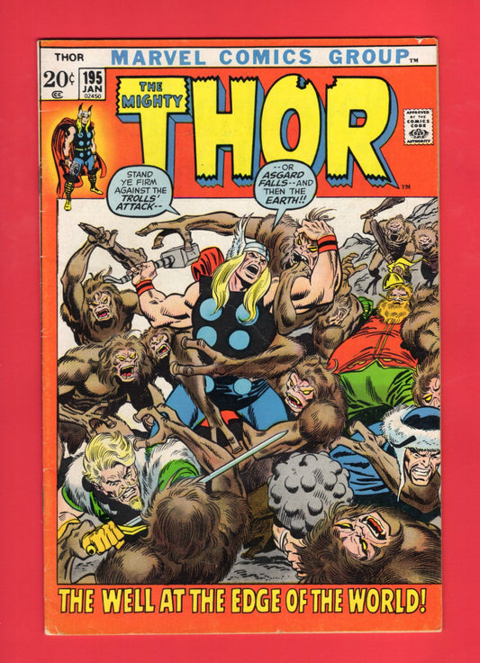 Thor #195 (Jan 1972) 6.5 FN+
