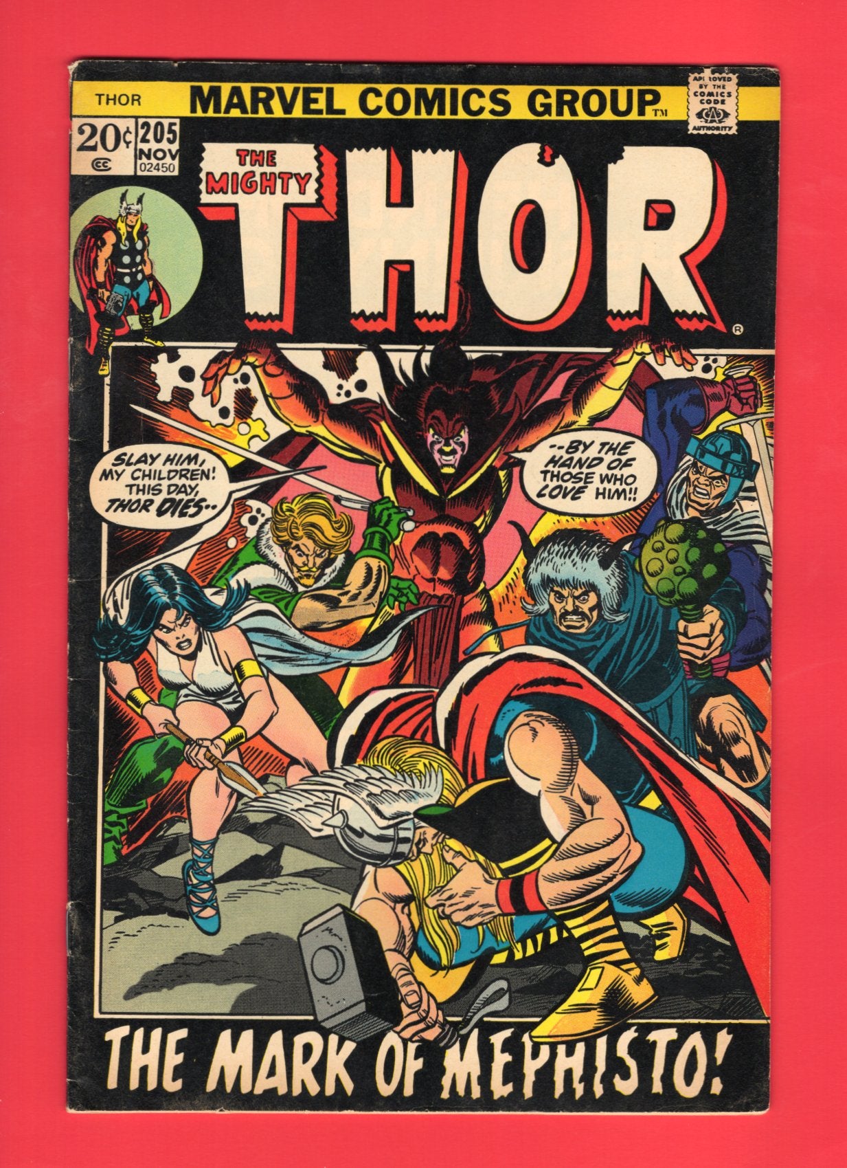 Thor #205 (Nov 1972) 6.0 FN