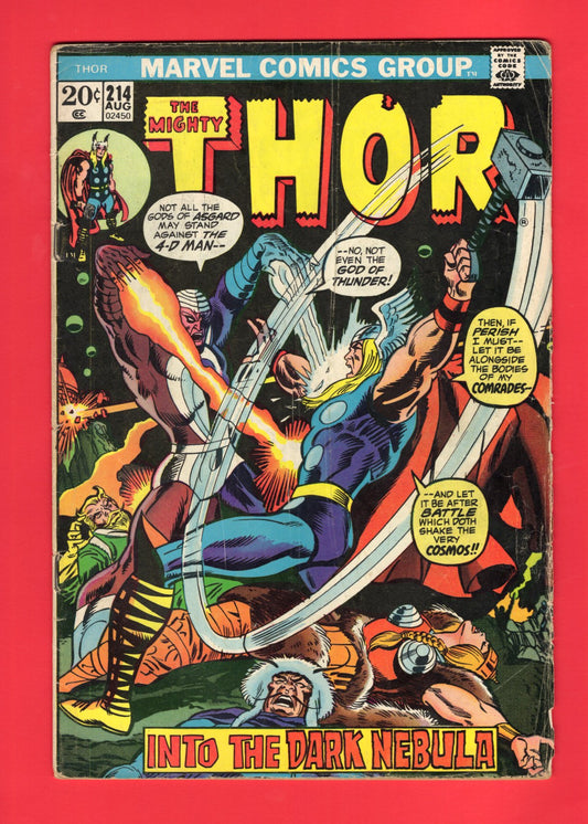 Thor #214 (Aug 1973) 4.5 VG+
