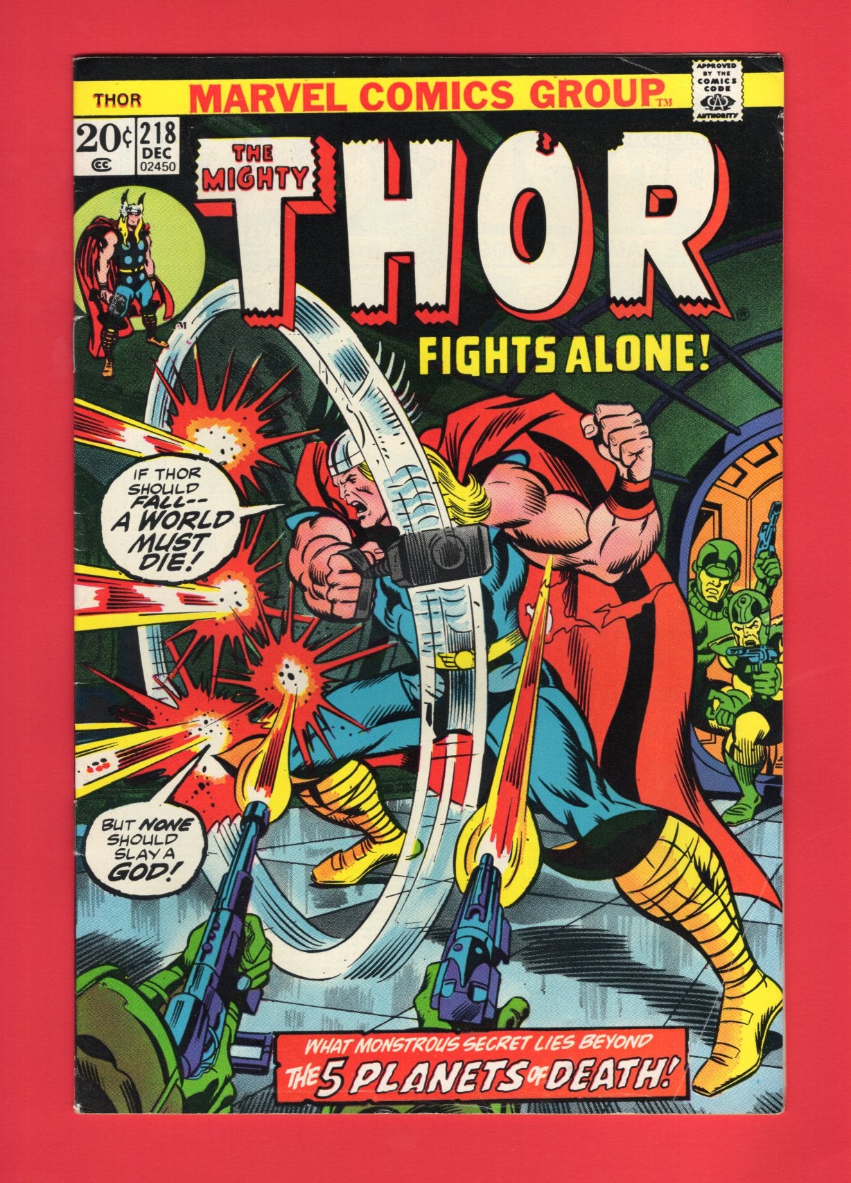 Thor #218 (Dec 1973) 6.5 FN+