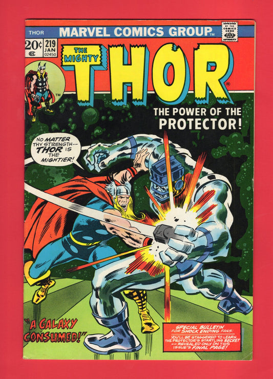 Thor #219 (Jan 1974) 7.0 FN/VF