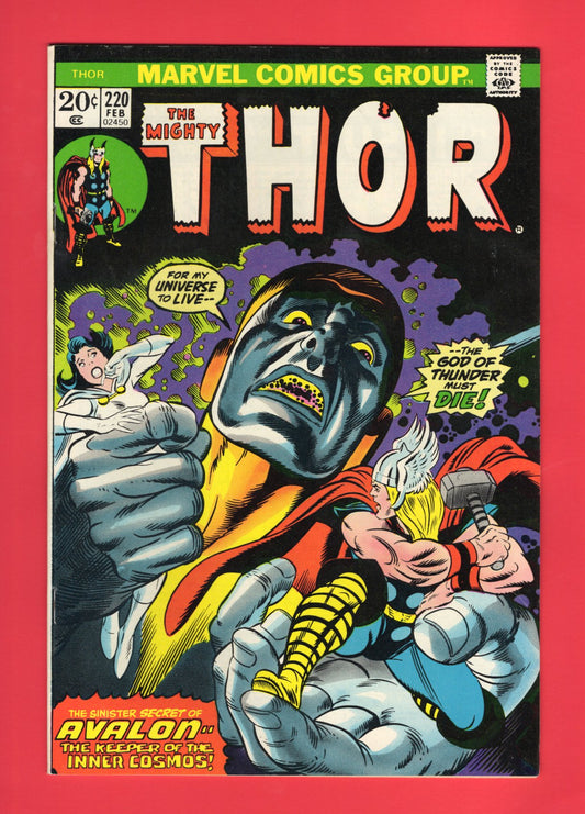 Thor #220 (Feb 1974) 7.5 VF-