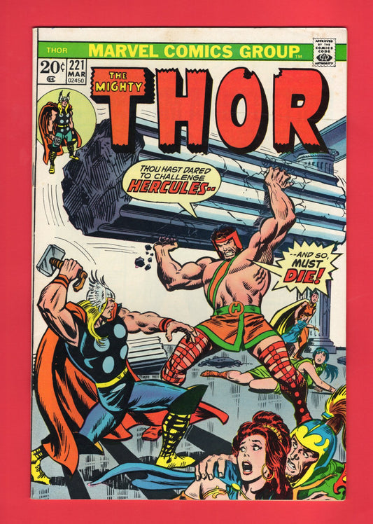 Thor #221 (Mar 1974) 7.5 VF-