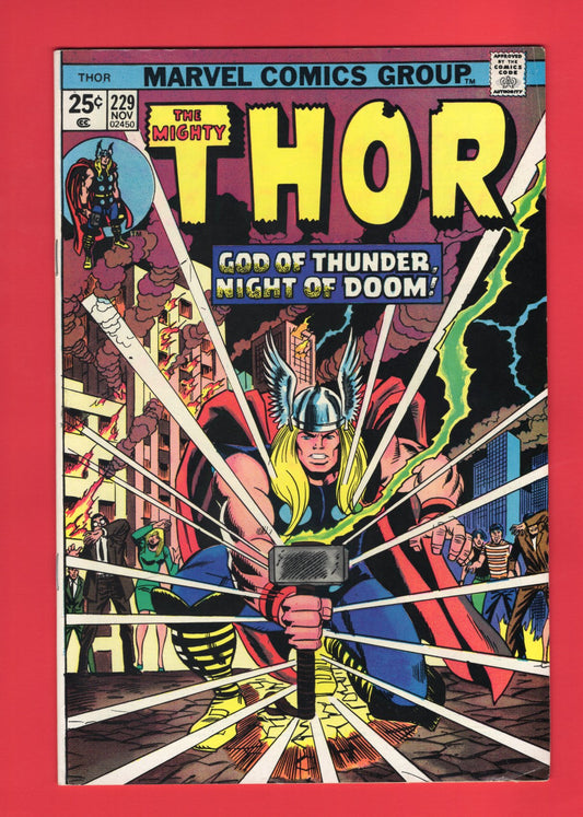 Thor #229 (Nov 1974) 7.5 VF-