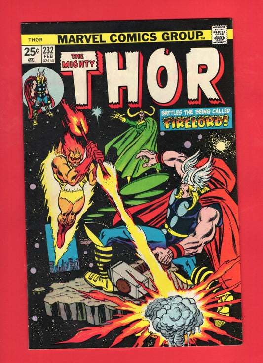 Thor #232 (Feb 1975) 8.0 VF