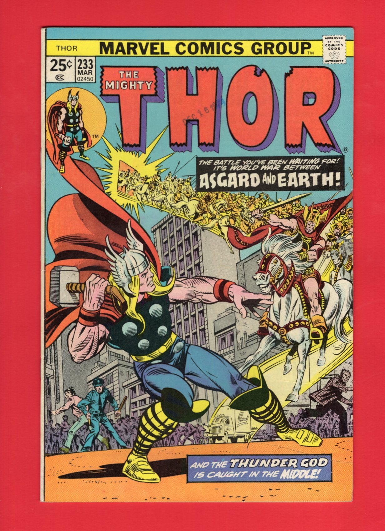 Thor #233 (Mar 1975) 7.5 VF-