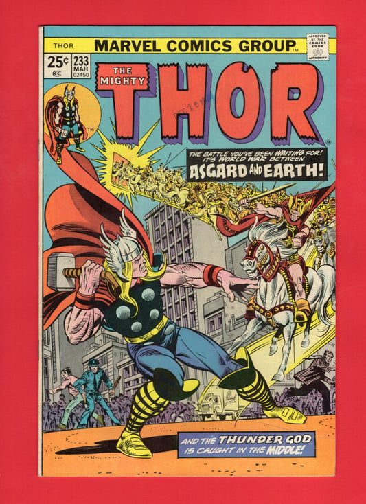 Thor #233 (Mar 1975) 7.5 VF-