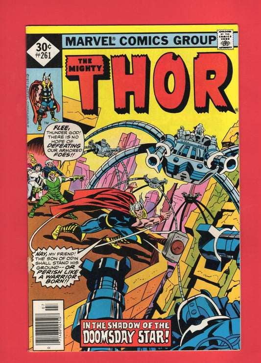 Thor #261 (Jul 1977) 5.0 VG/FN Newsstand