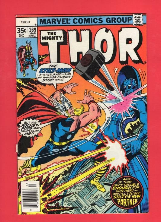 Thor #269 (Mar 1978) 5.0 VG/FN Newsstand