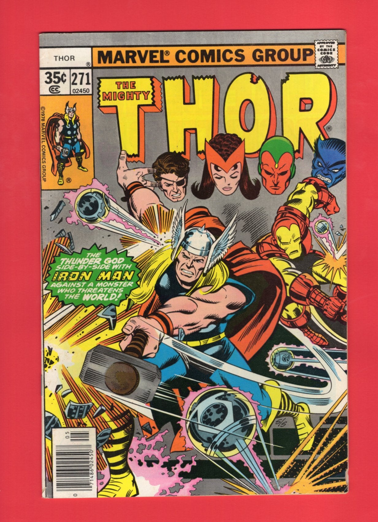 Thor #271 (May 1978) 6.0 FN Newsstand