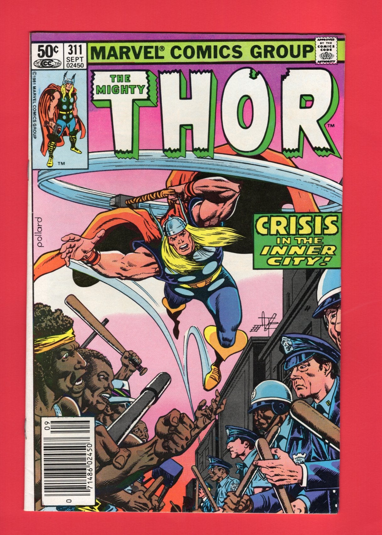 Thor #311 (Sep 1981), 8.0 VF Newsstand
