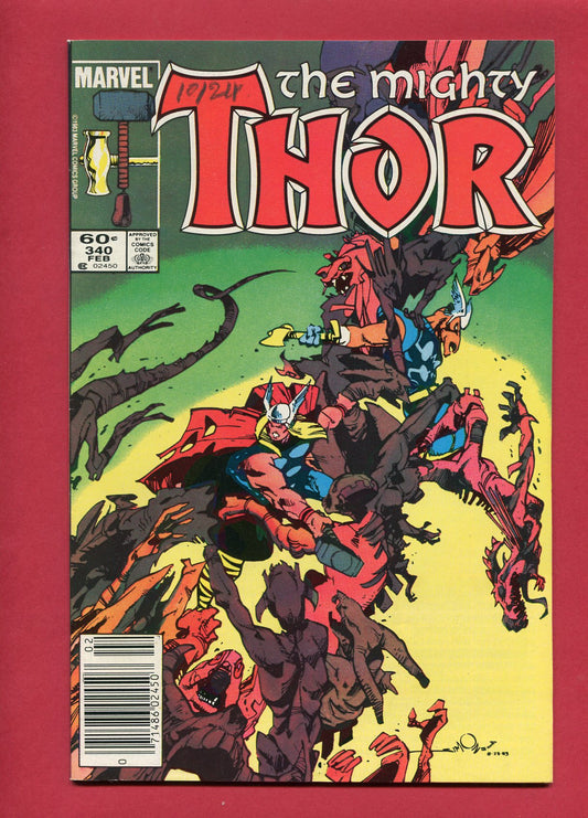 Thor #340 (Feb 1984), 7.5 VF-